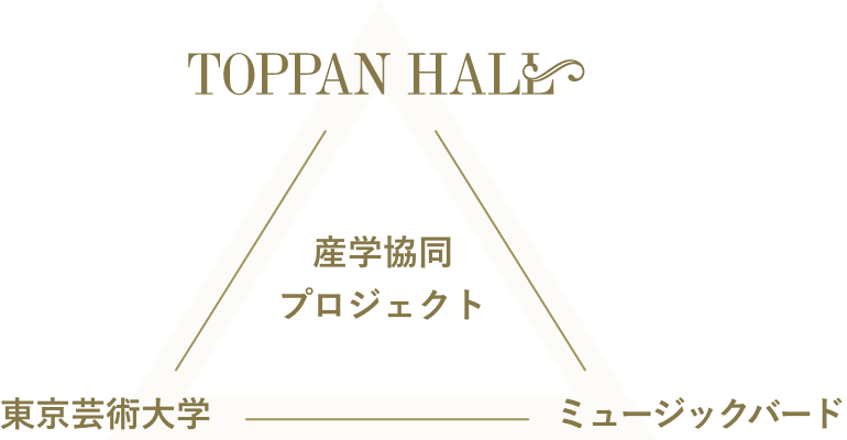 トッパンホール×東京芸術大学×ミュージックバード産学協同プロジェクト