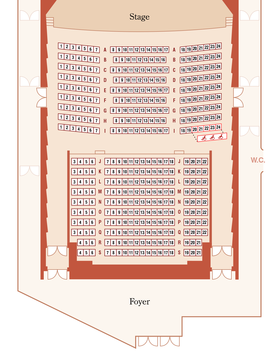 Seating Information